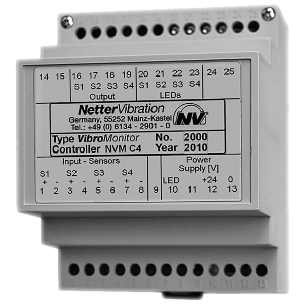 Urządzenie pomiaru wibracji serii VibroMonitor NetterVibration Polska