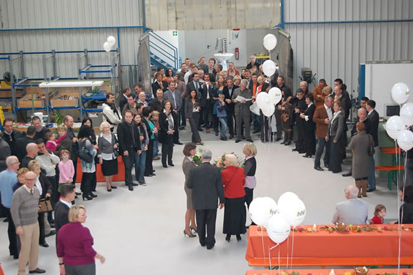 NetterVibration ekrany zakonczenie rozbudowy centrali