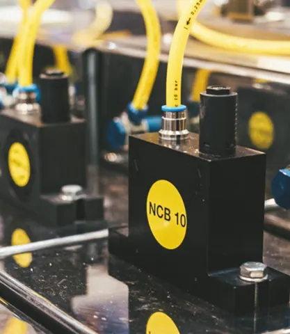 NetterVibration Polska wibratory pneumatyczne kulkowe serii NCB